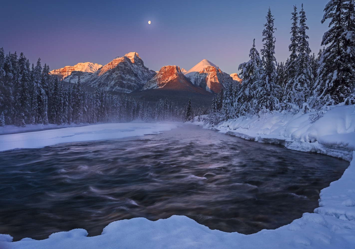 Winter Canadian Rockies