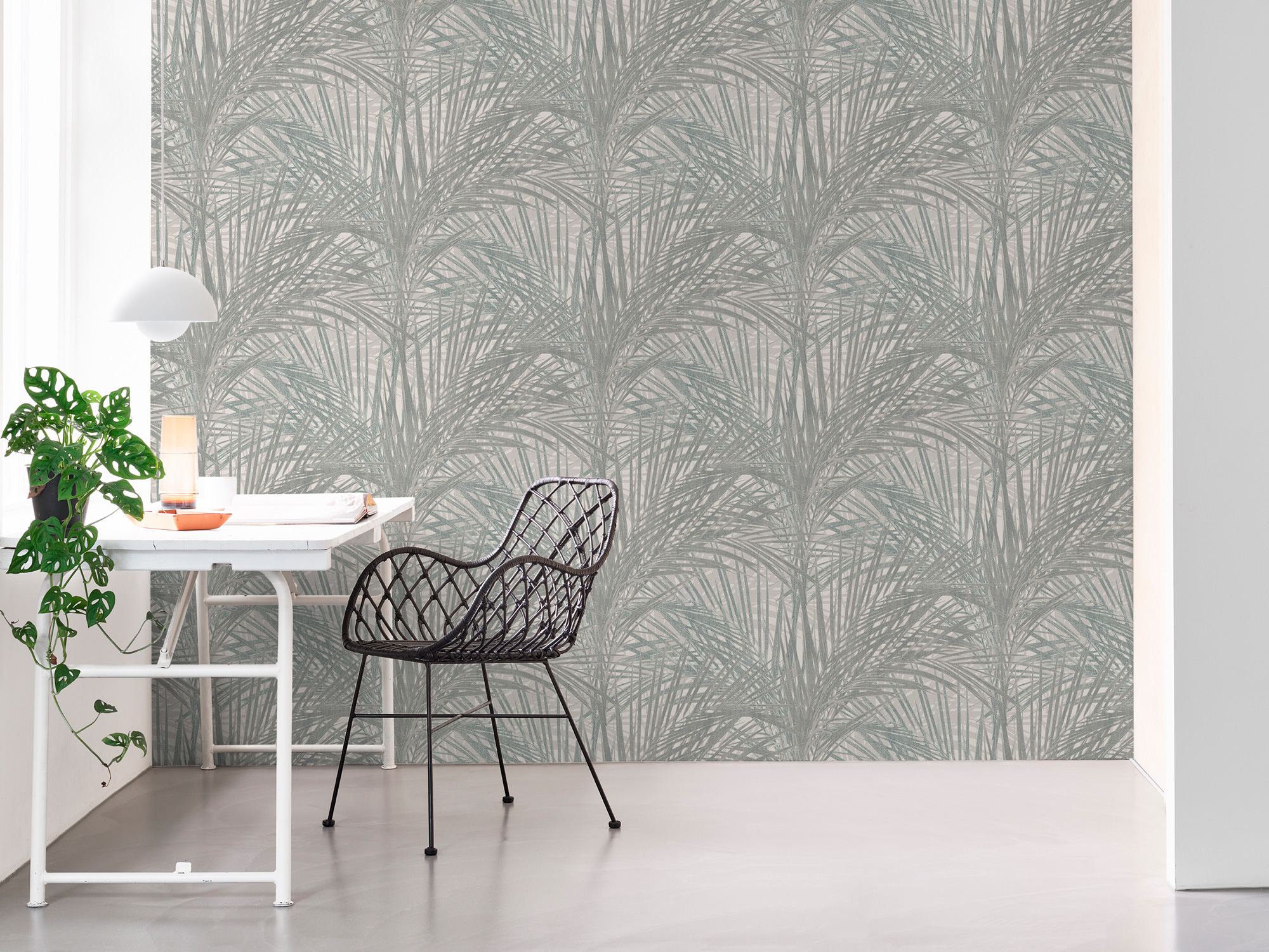 Palm Lust - Dusty Green