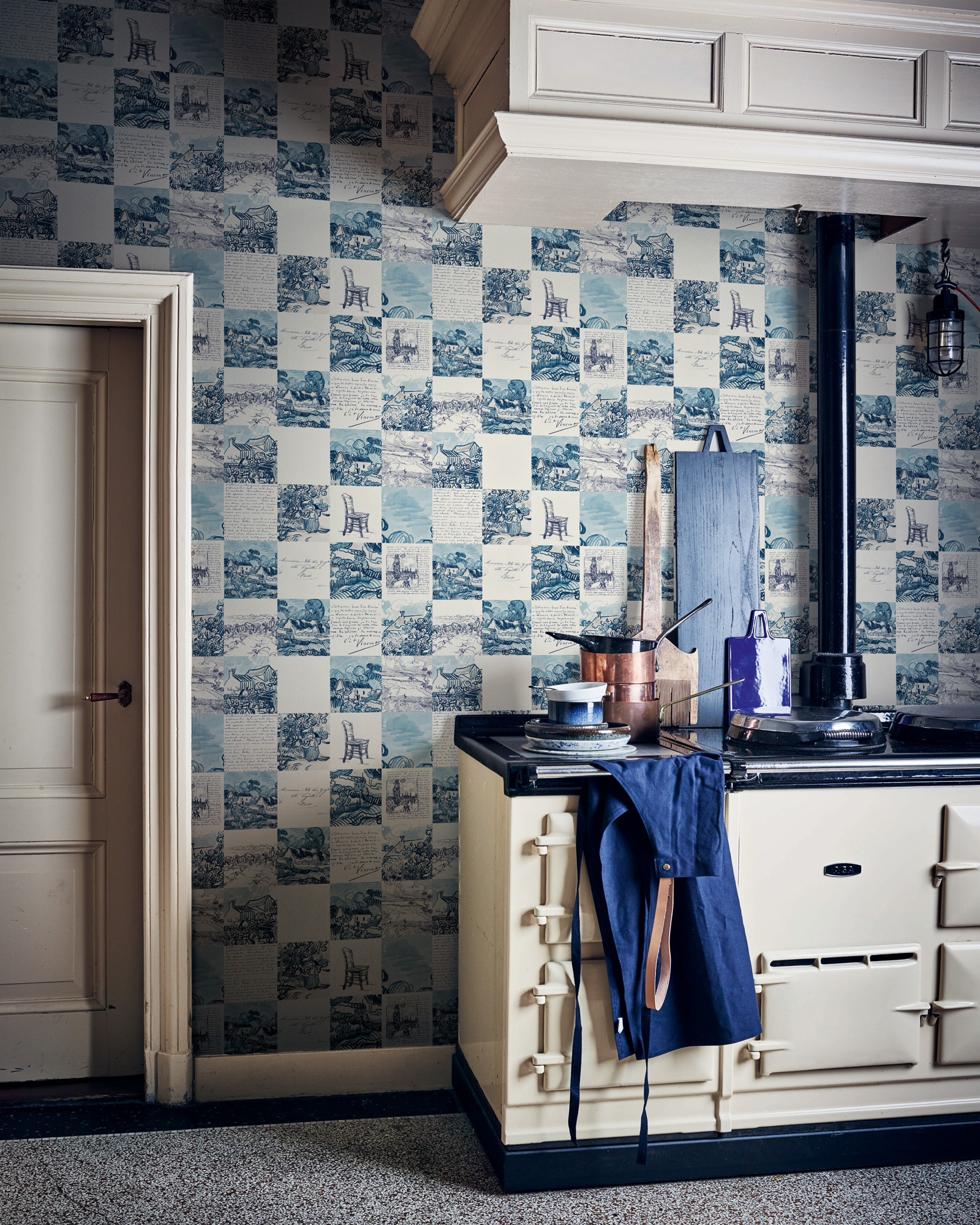 Landscape - White and Blue