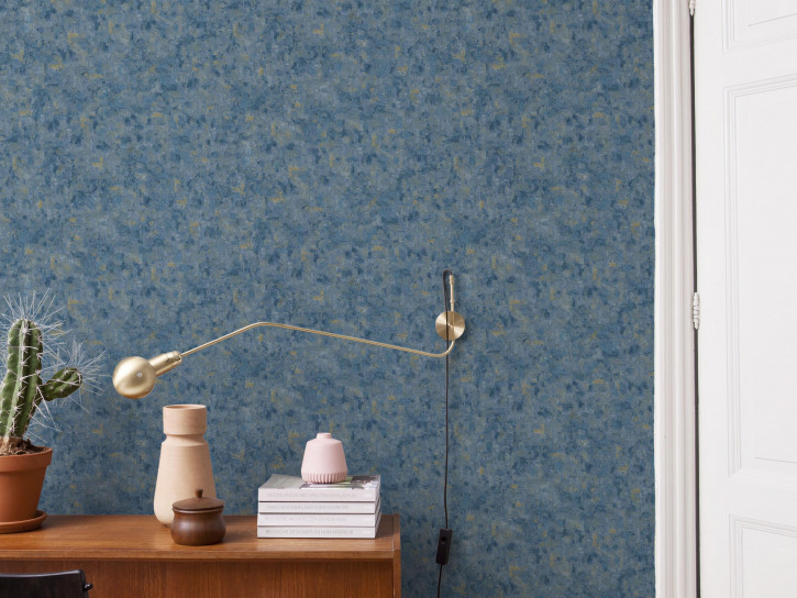 Van Gogh - Painted Structure - Blue