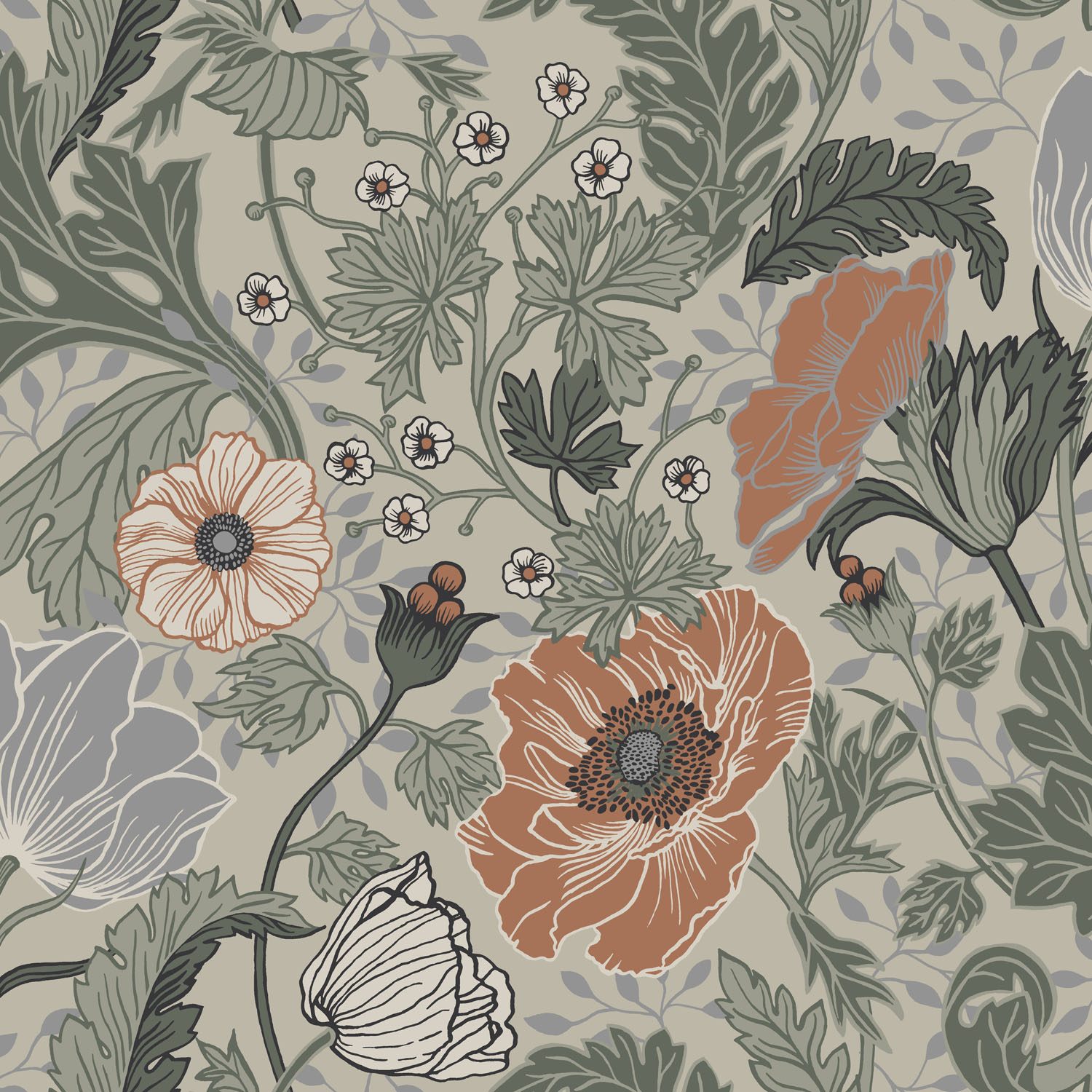 Anemone - Greige