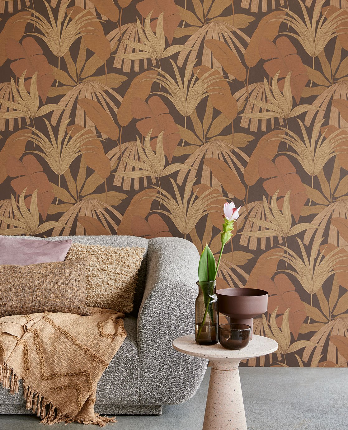 Fronds - Terracotta