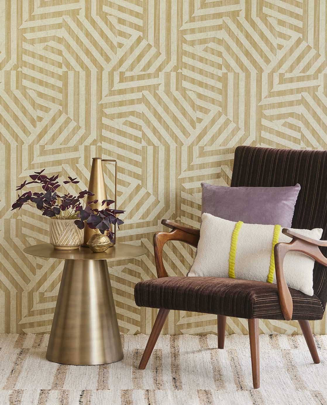 Patch Stripe - Beige