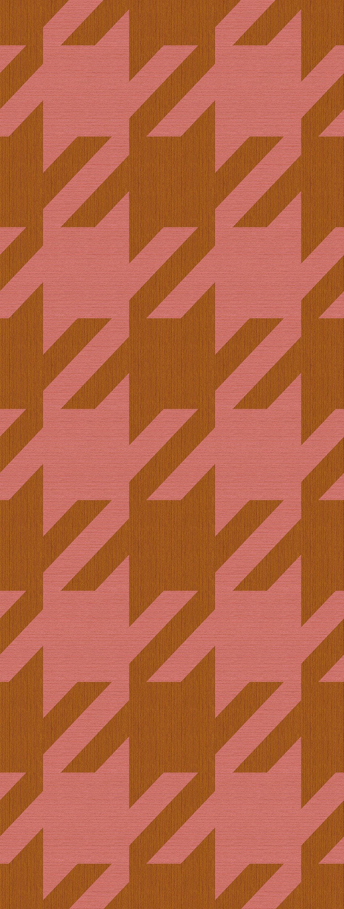 Check Twigh - Terracotta Pink