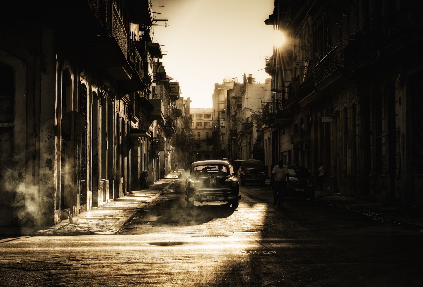 Mystic morning in Havana...