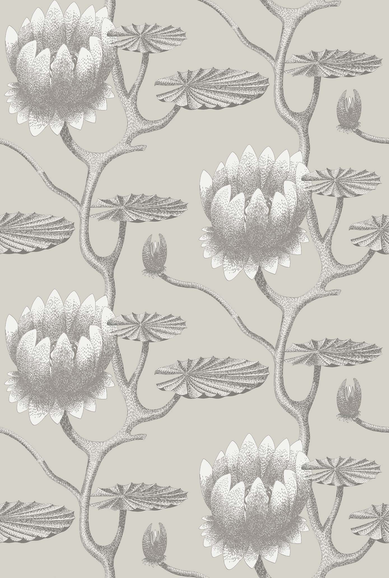 Summer Lily - White on Stone - Outlet