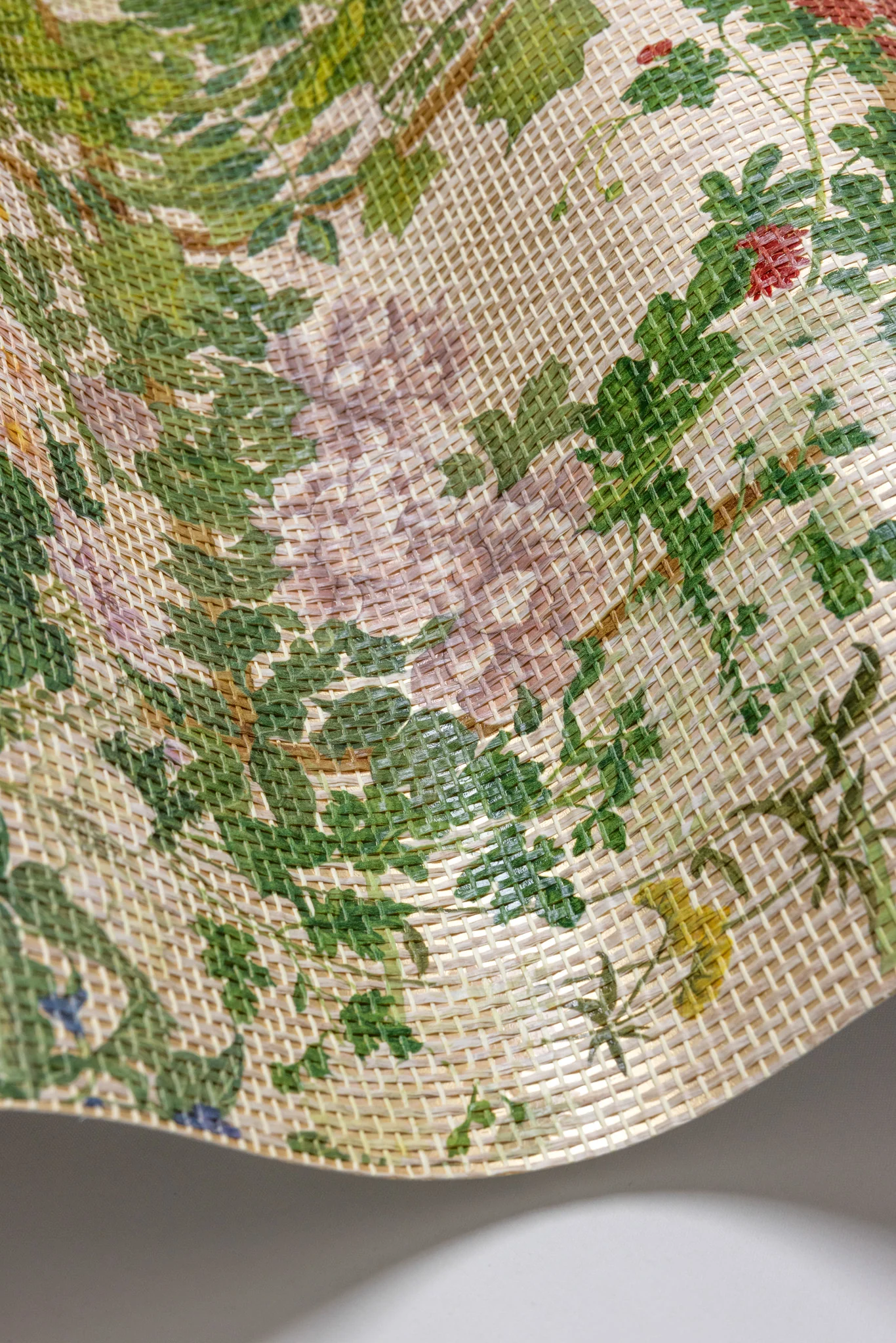 Scenic Flora Japanese Paperweave - Gold