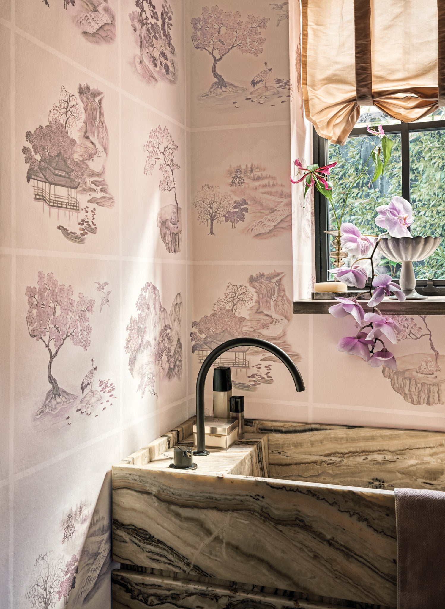 Tile Toile - Pink