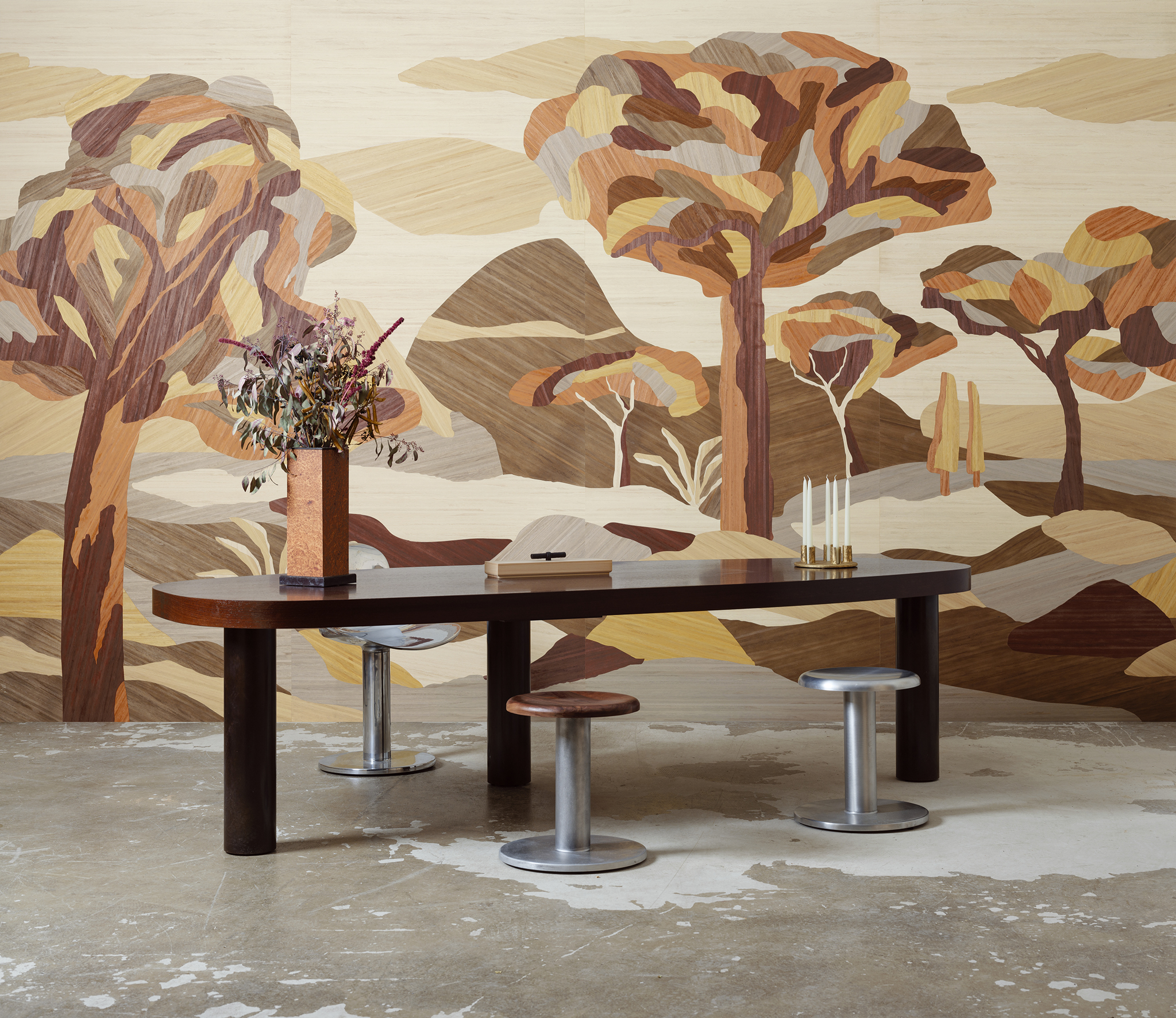 Under The Sycamore Tree - Mahogany Wood
