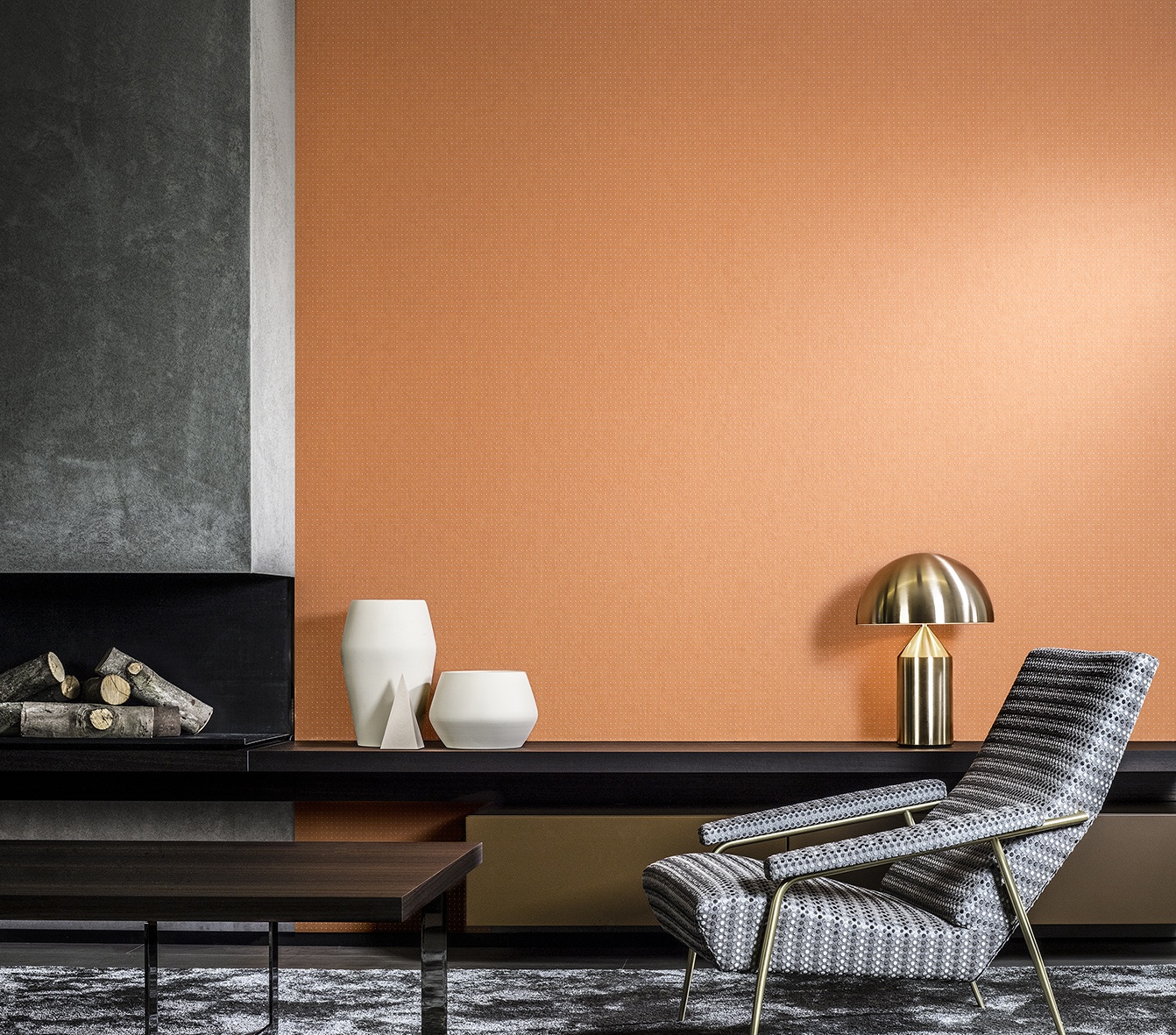 Dots - Dusty Orange