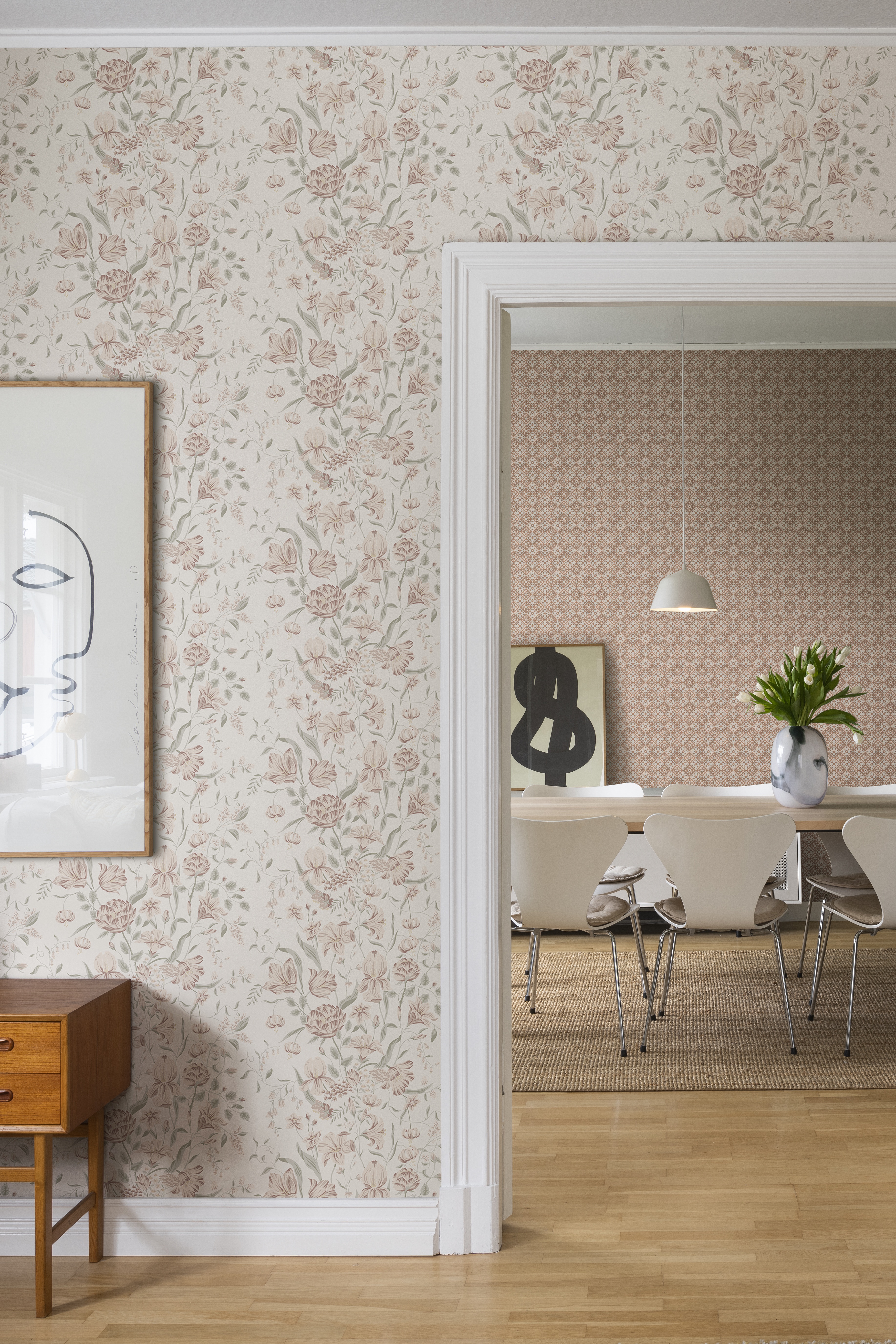 Karins Bukett - Powder Pink
