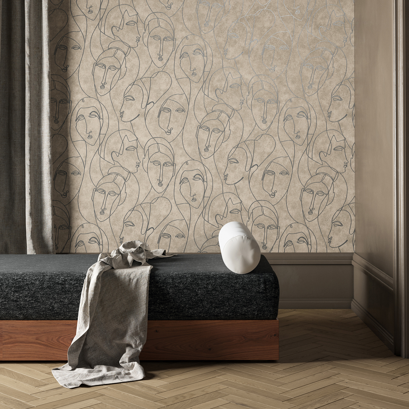 Nefertiti - Taupe - Outlet