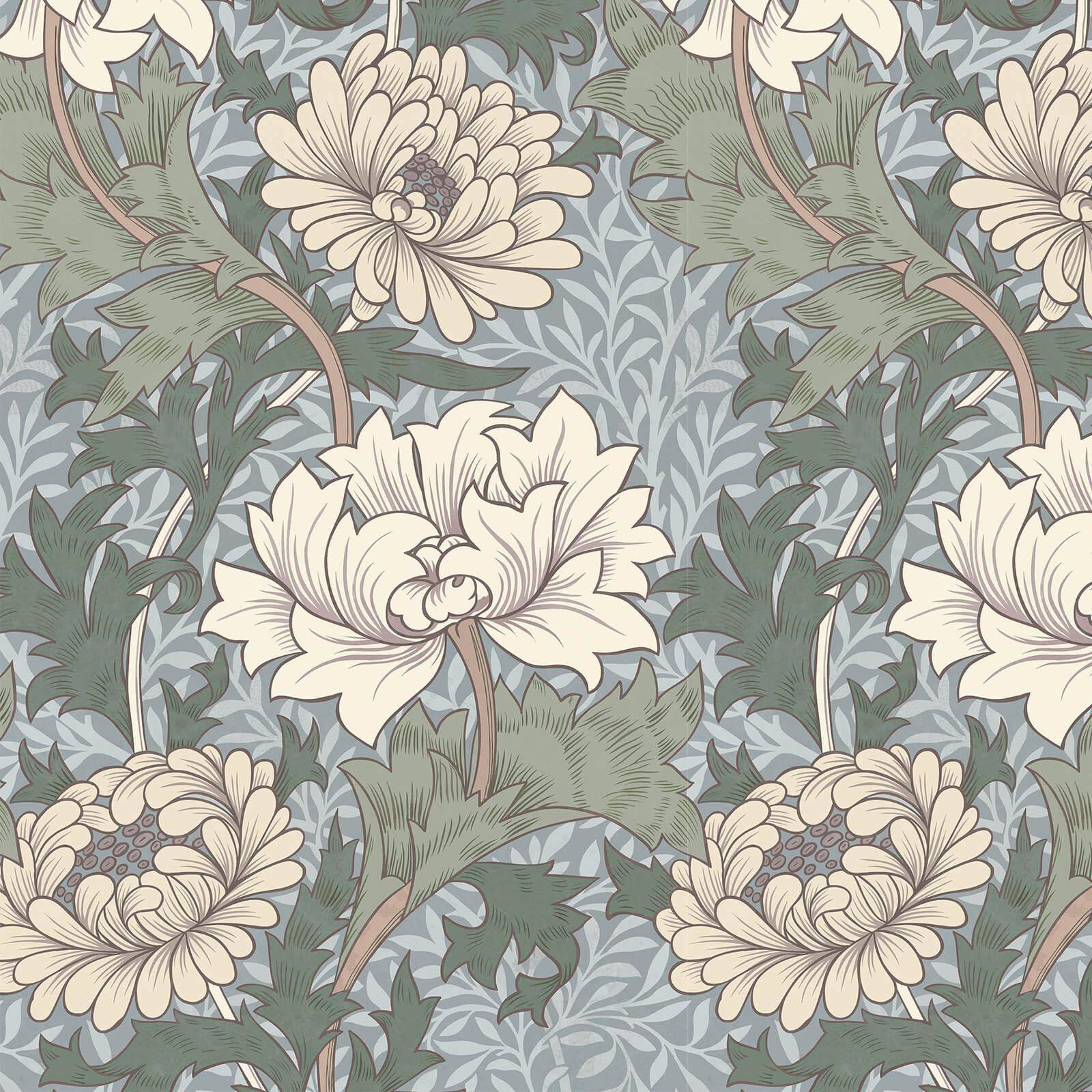 Chrysanthemum Magna Tapet - Byzantine
