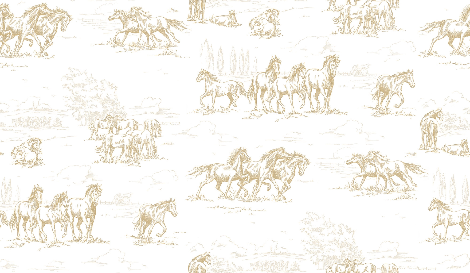 Horse Herd, Gold