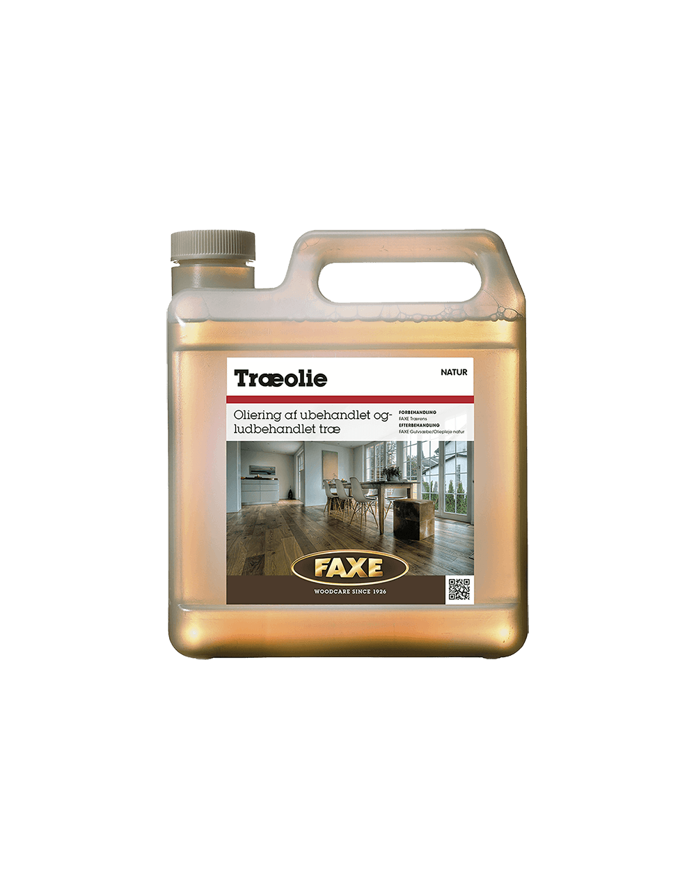 Faxe Træolie - Natur - 2,5 L