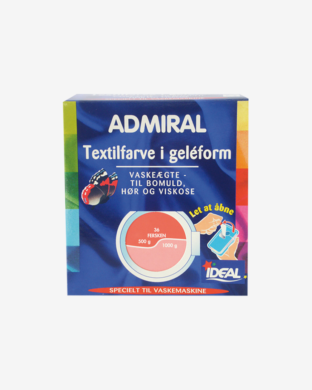 Admiral Textilfarve i geléform- Fersken (36)