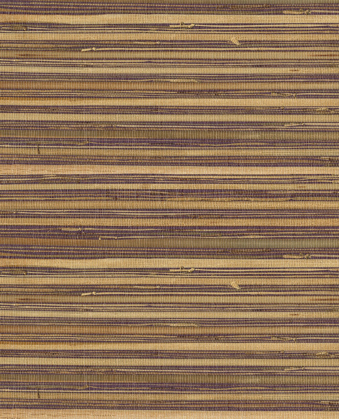 Natural Striped Weave - Purple/Nature