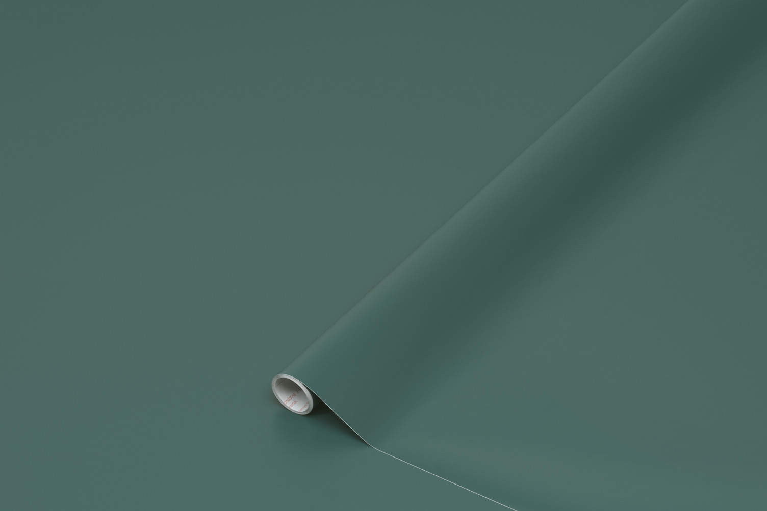 Ensfarvet Folie - Mallard Green - 67.5cm x 2m, Mat