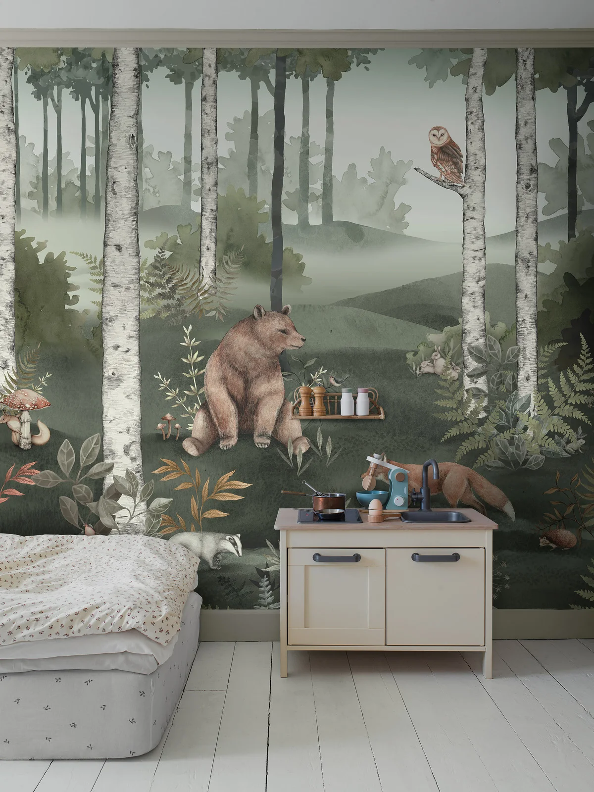 Se Wild Forest Mural hos Picment.dk