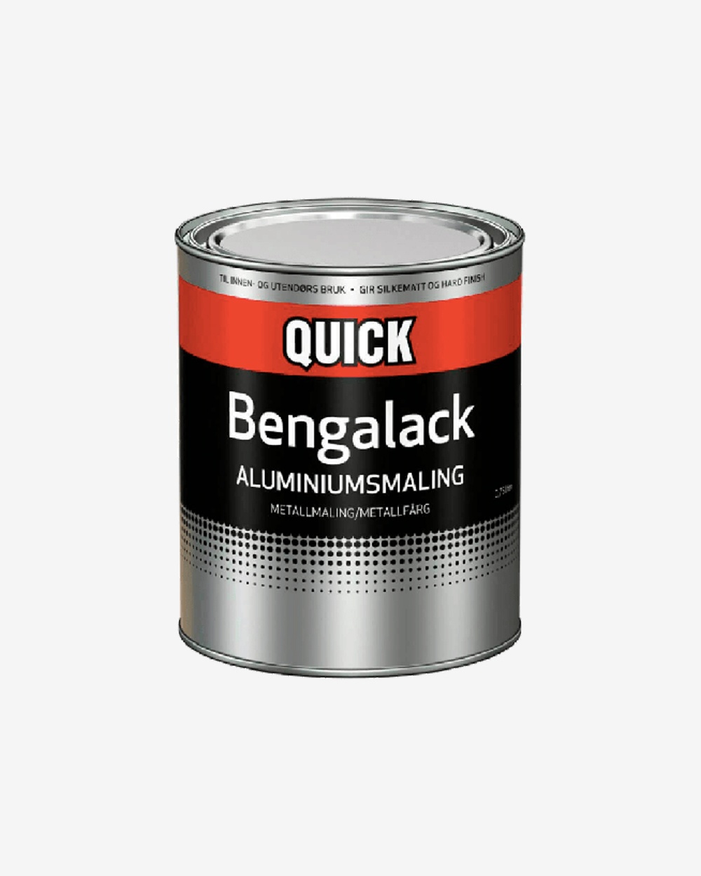 Billede af Quick Bengalack - Aluminiumsfarve hos Picment.dk
