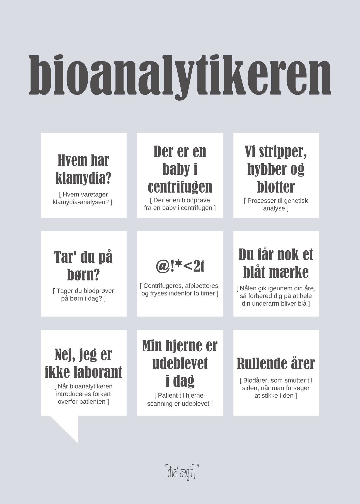 Se Bioanalytikeren-50 x 70 hos Picment.dk