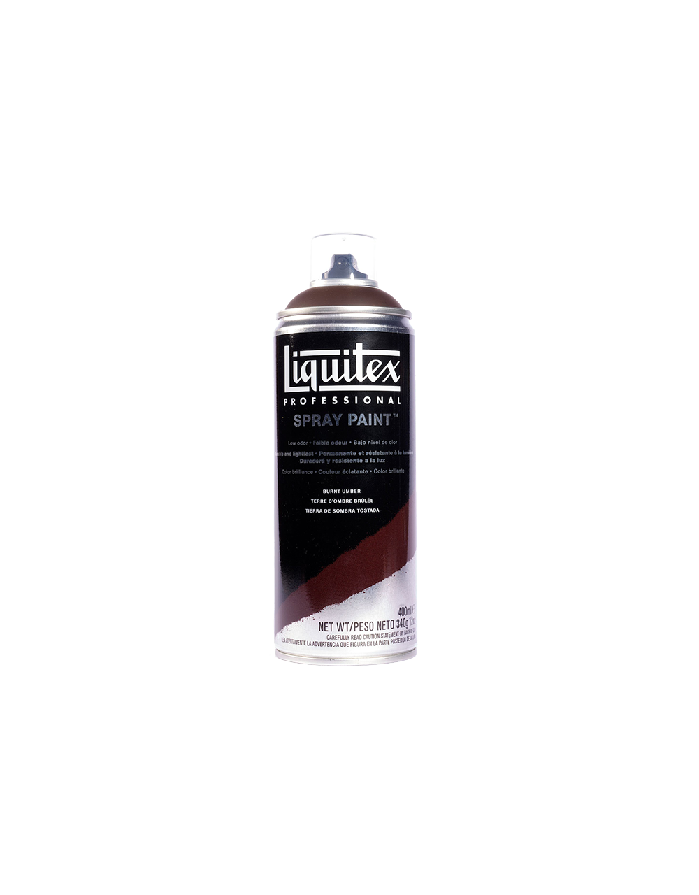 Se Liquitex Spraymaling, Dækkende Farver-Burnt Umber 0128 hos Picment.dk