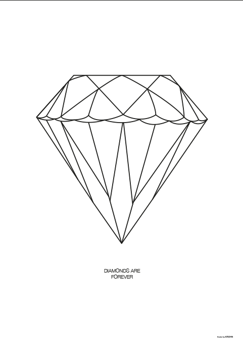 Diamond - White-50 x 70