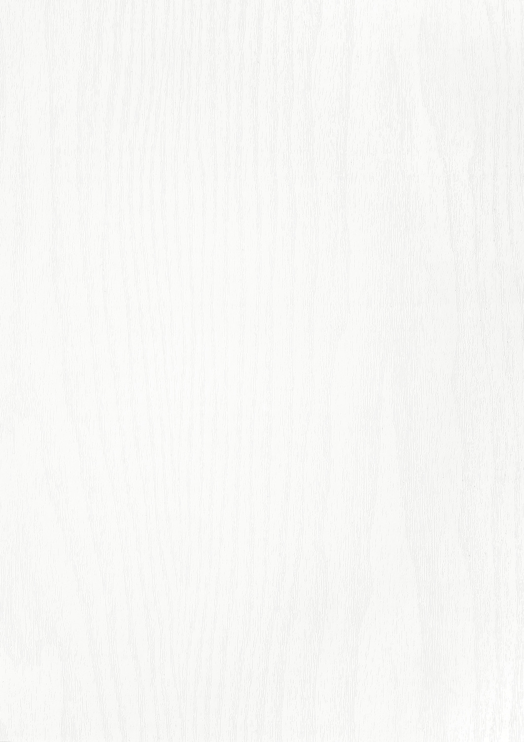 Billede af Træ folie - Hvidmalet træfolie - Mat-Pr. meter-45 cm