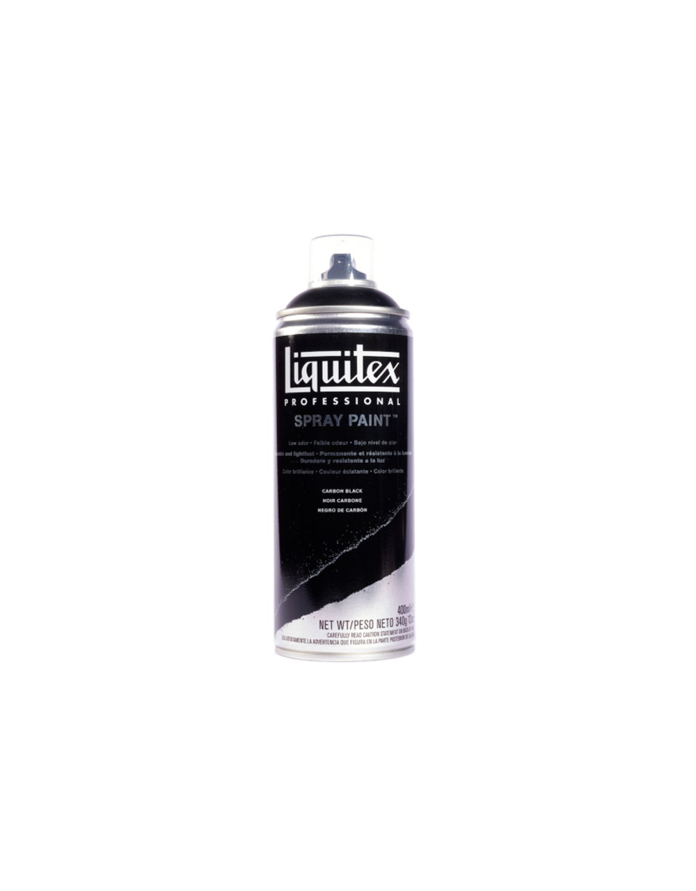 Liquitex Spraymaling, Dækkende Farver-Carbon Black 0337