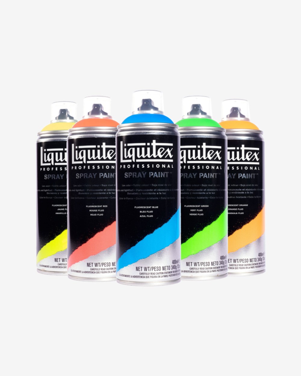 Liquitex Spraymaling, Neon Farver