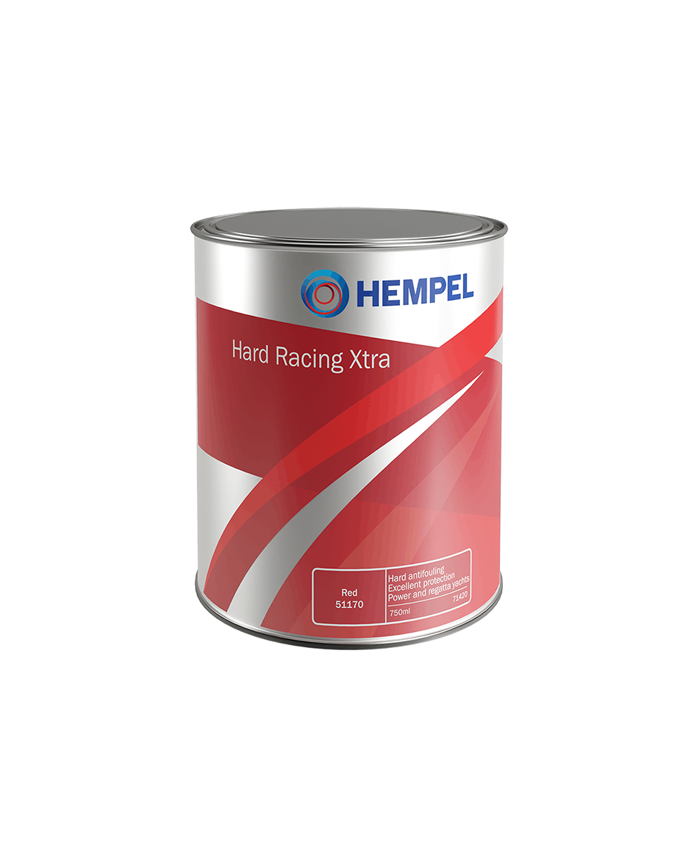 Hempel Hard Racing Xtra - Red - 0,75 L
