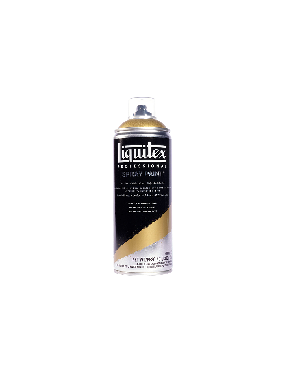 Se Liquitex Spraymaling, Dækkende Farver-Iridescent Antique Gold 0237 hos Picment.dk