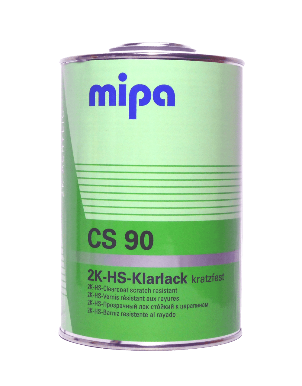 Mipa 2K HS Klarlak - Ridsefast - 1 L