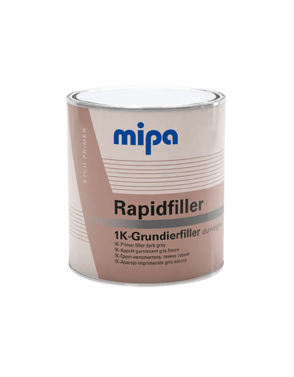 Se Mipa 1K Rapidfiller, Mørkegrå hos Picment.dk