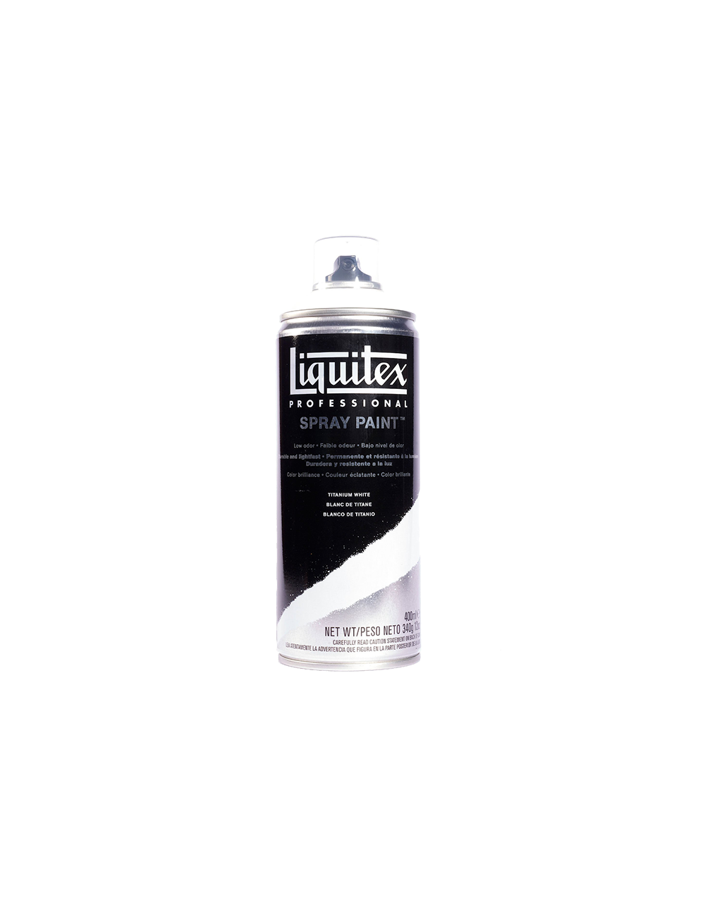 Se Liquitex Spraymaling, Dækkende Farver-Titanium White 0432 hos Picment.dk