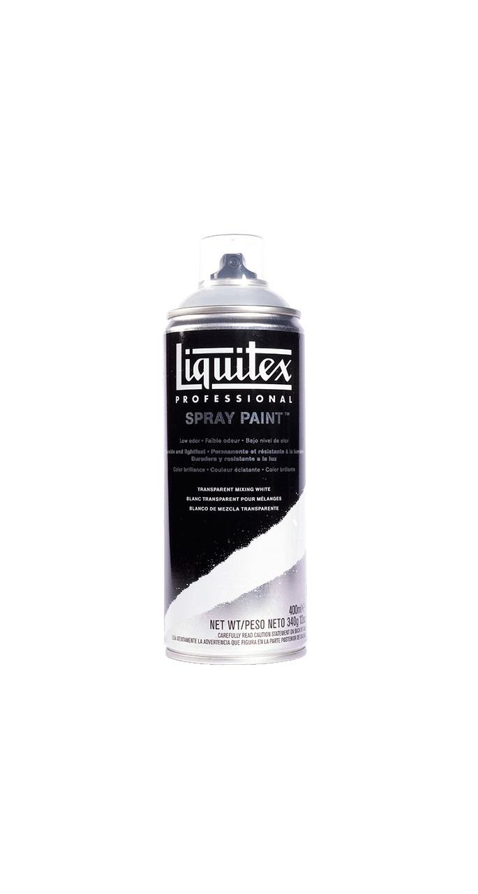 Liquitex Spraymaling, Transparente Farver - Transparent Mixing White 0430