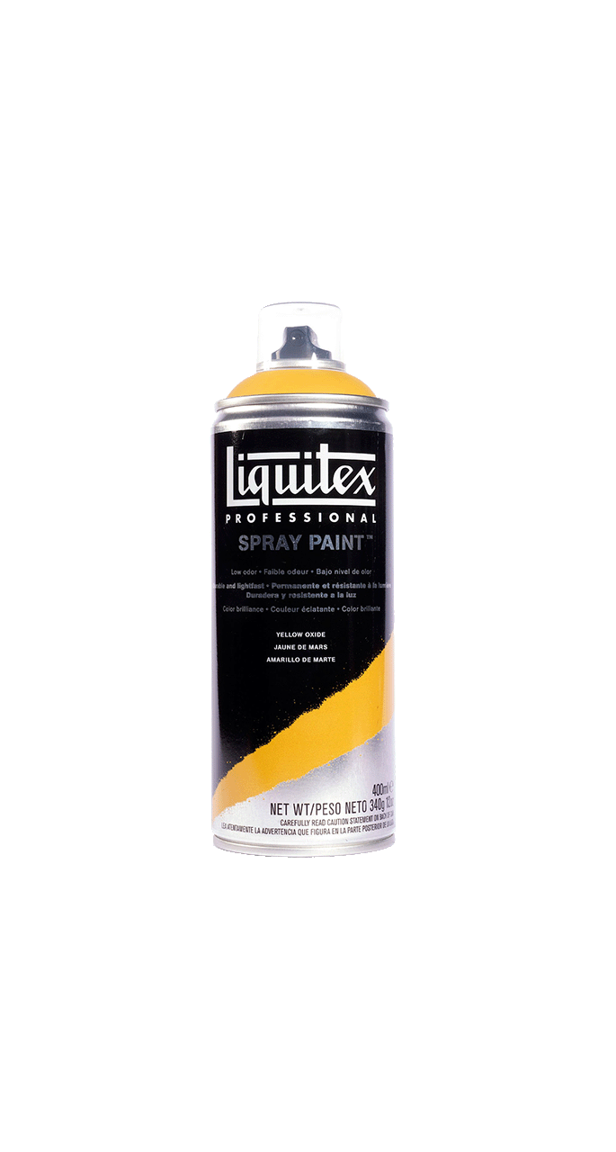 Liquitex Spraymaling, Dækkende Farver-Yellow Oxide 0416